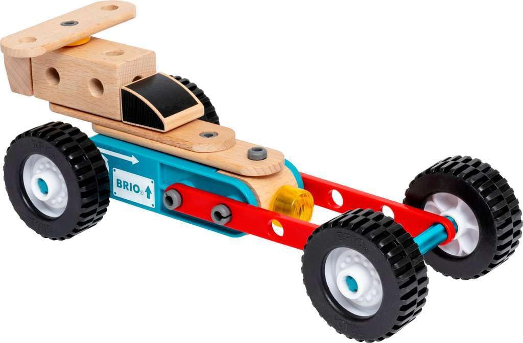 BRIO Builder Pull Back Motor Set – STEM Construction Toys for Kids 3+