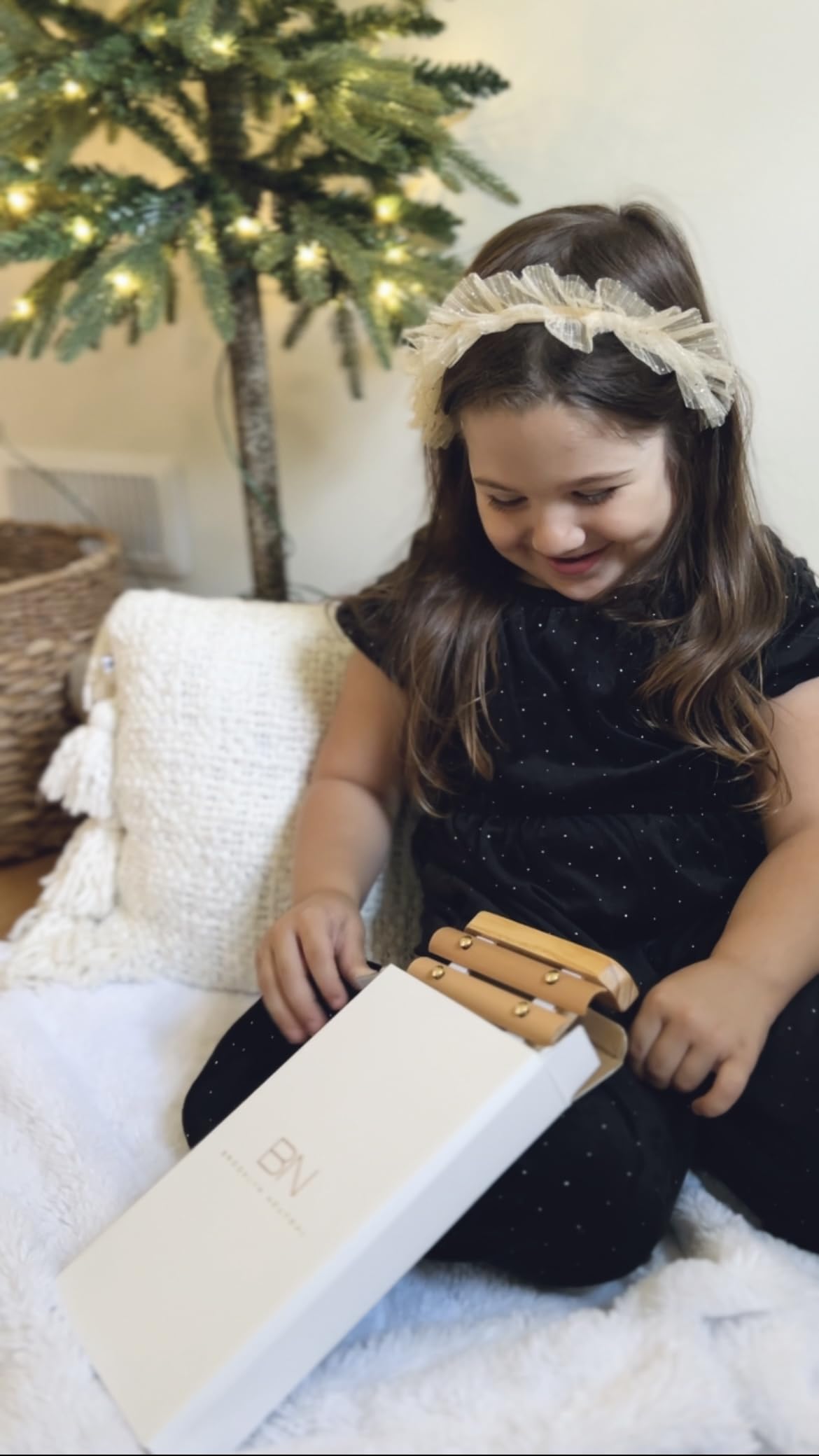 Brooklyn Neutral Xylophone – Montessori Musical Toy for Toddlers & Kids | Neutral Boho