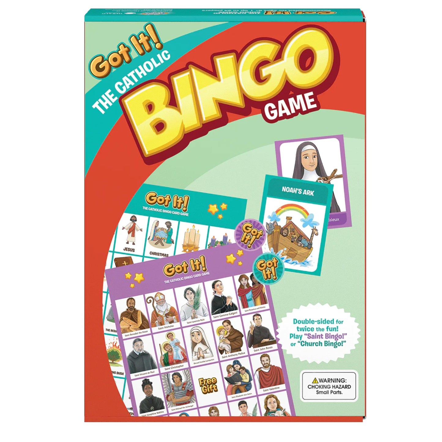 Brother Francis Got It! Catholic Bingo Game – 2-in-1 Saint & Church Cards for Groups