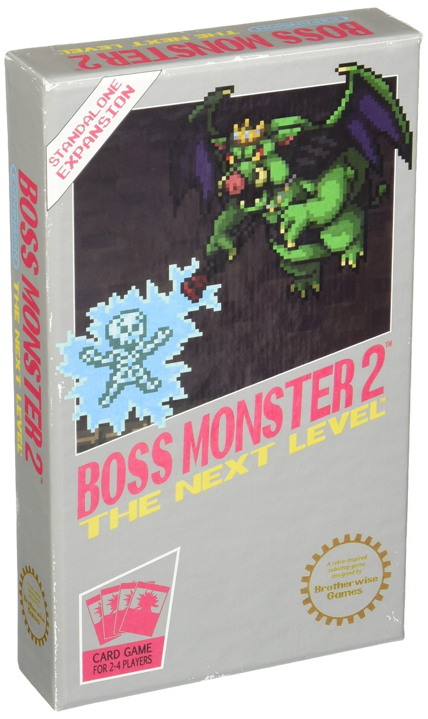 Brotherwise Games Boss Monster 2: The Next Level Card Game — Standalone or Expansion (2-4 Players)