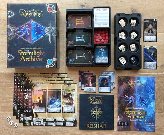 Call to Adventure: The Stormlight Archive – Blue Edition by Brotherwise Games (Standalone Card Game)
