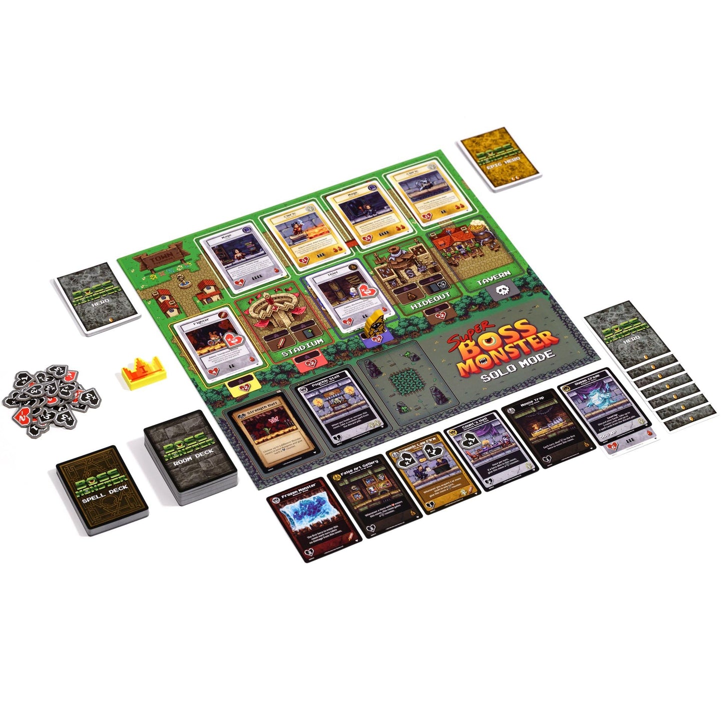 Super Boss Monster by Brotherwise Games | Dungeon-Building Strategy for 1–4 Players