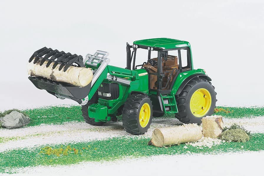Bruder 09802 John Deere 6920 with Front Loader – 1:16 Scale Tractor (Made in Germany)