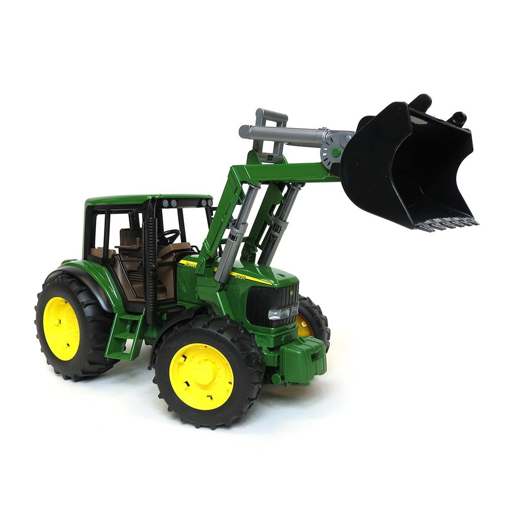 Bruder 09802 John Deere 6920 with Front Loader – 1:16 Scale Tractor (Made in Germany)