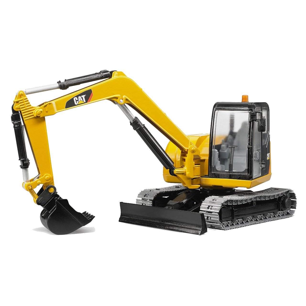 Bruder 02457 CAT Mini Excavator – Realistic 1:16 Scale Vehicle Toy for Indoor & Outdoor Play