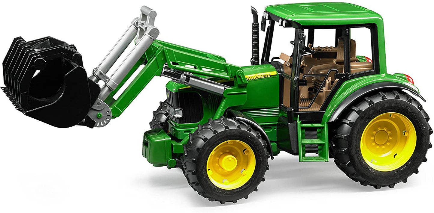 Bruder 09802 John Deere 6920 with Front Loader – 1:16 Scale Tractor (Made in Germany)