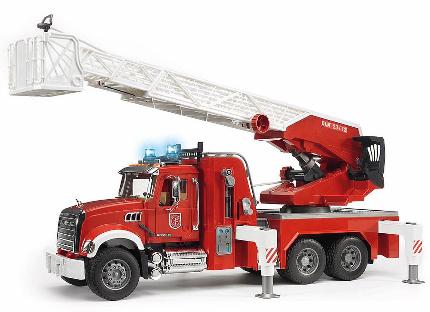 Bruder Mack Granite Fire Engine with Water Pump - Realistic Fire Rescue Toy