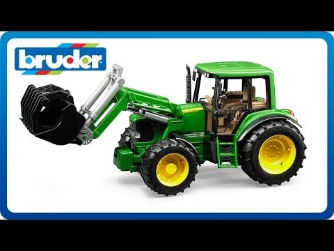 Bruder 09802 John Deere 6920 with Front Loader – 1:16 Scale Tractor (Made in Germany)