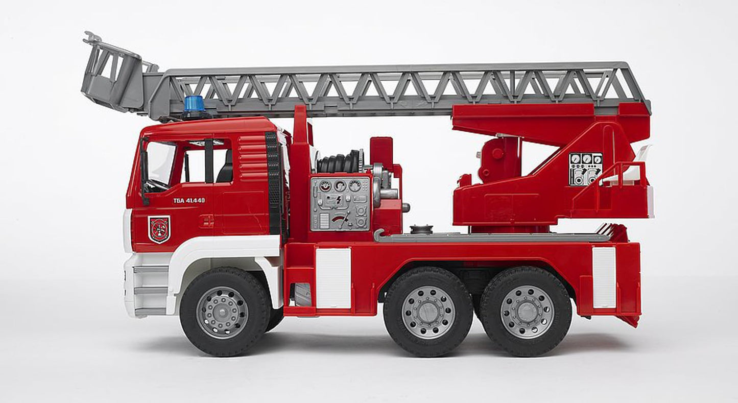 Bruder MAN Fire Engine 02771 – Realistic Rescue Crane Truck for Kids