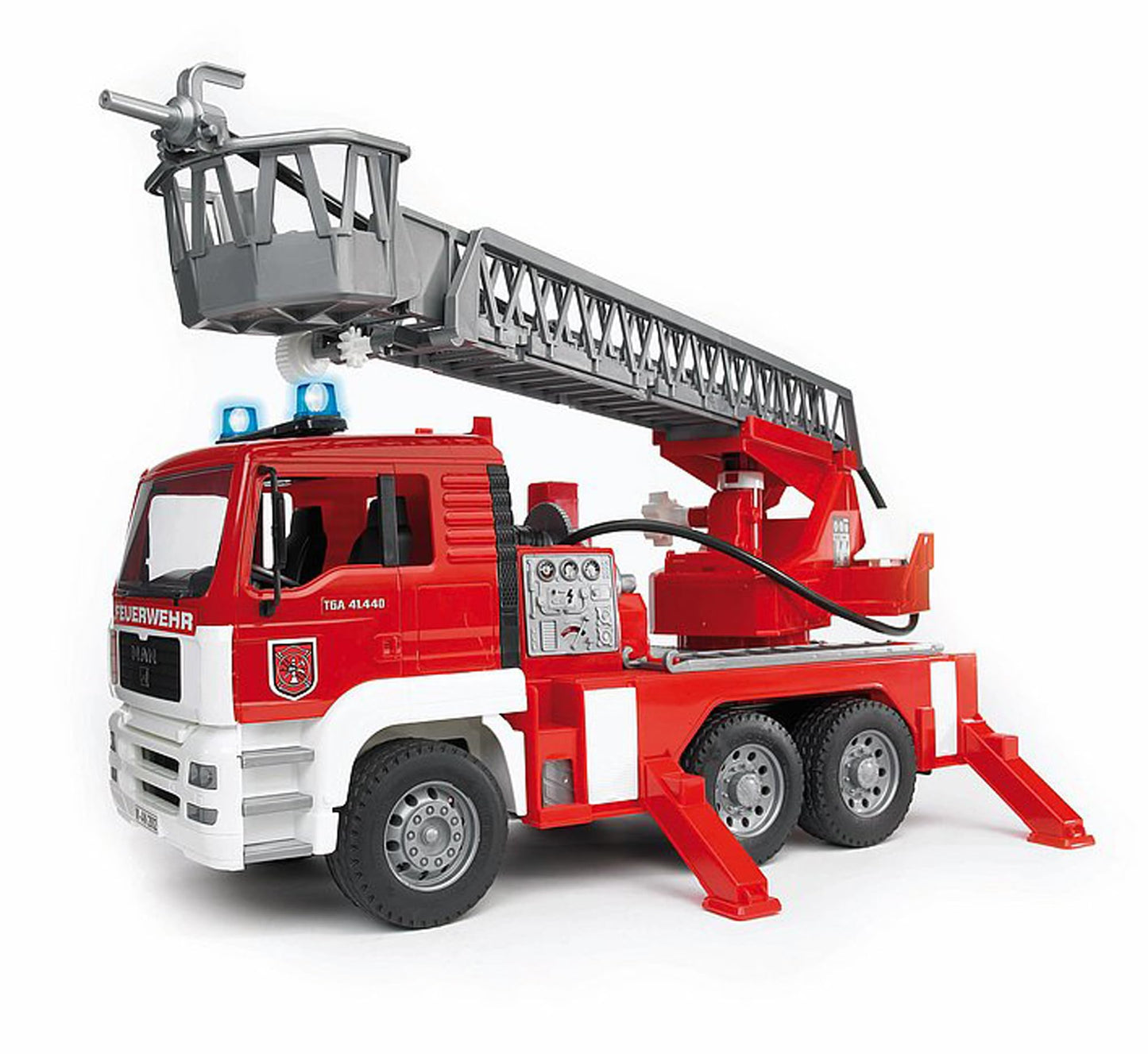 Bruder MAN Fire Engine 02771 – Realistic Rescue Crane Truck for Kids