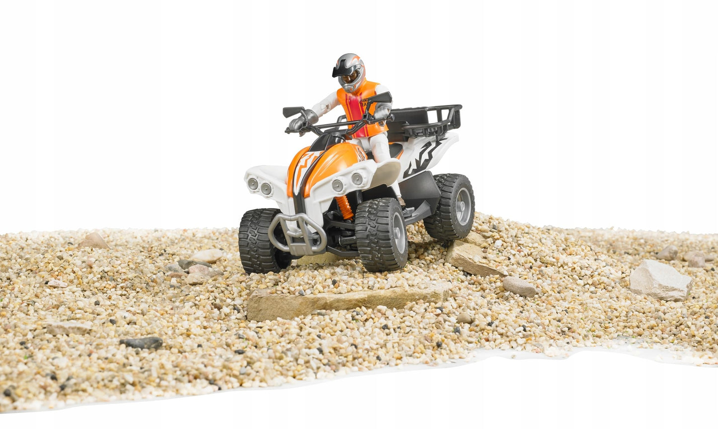Bruder Quad with Driver – 1:16 Scale Off-Road Vehicle (Colors May Vary)
