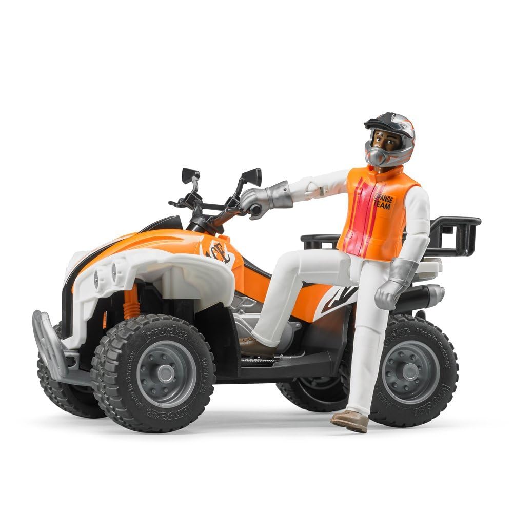 Bruder Quad with Driver – 1:16 Scale Off-Road Vehicle (Colors May Vary)