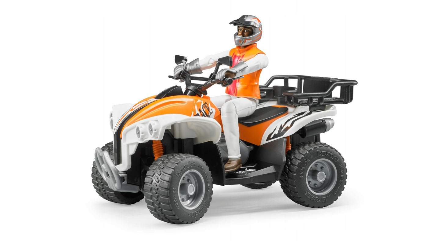 Bruder Quad with Driver – 1:16 Scale Off-Road Vehicle (Colors May Vary)
