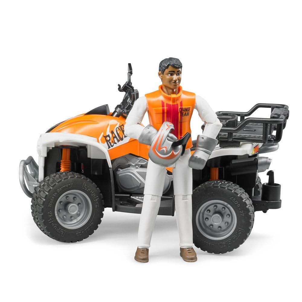 Bruder Quad with Driver – 1:16 Scale Off-Road Vehicle (Colors May Vary)