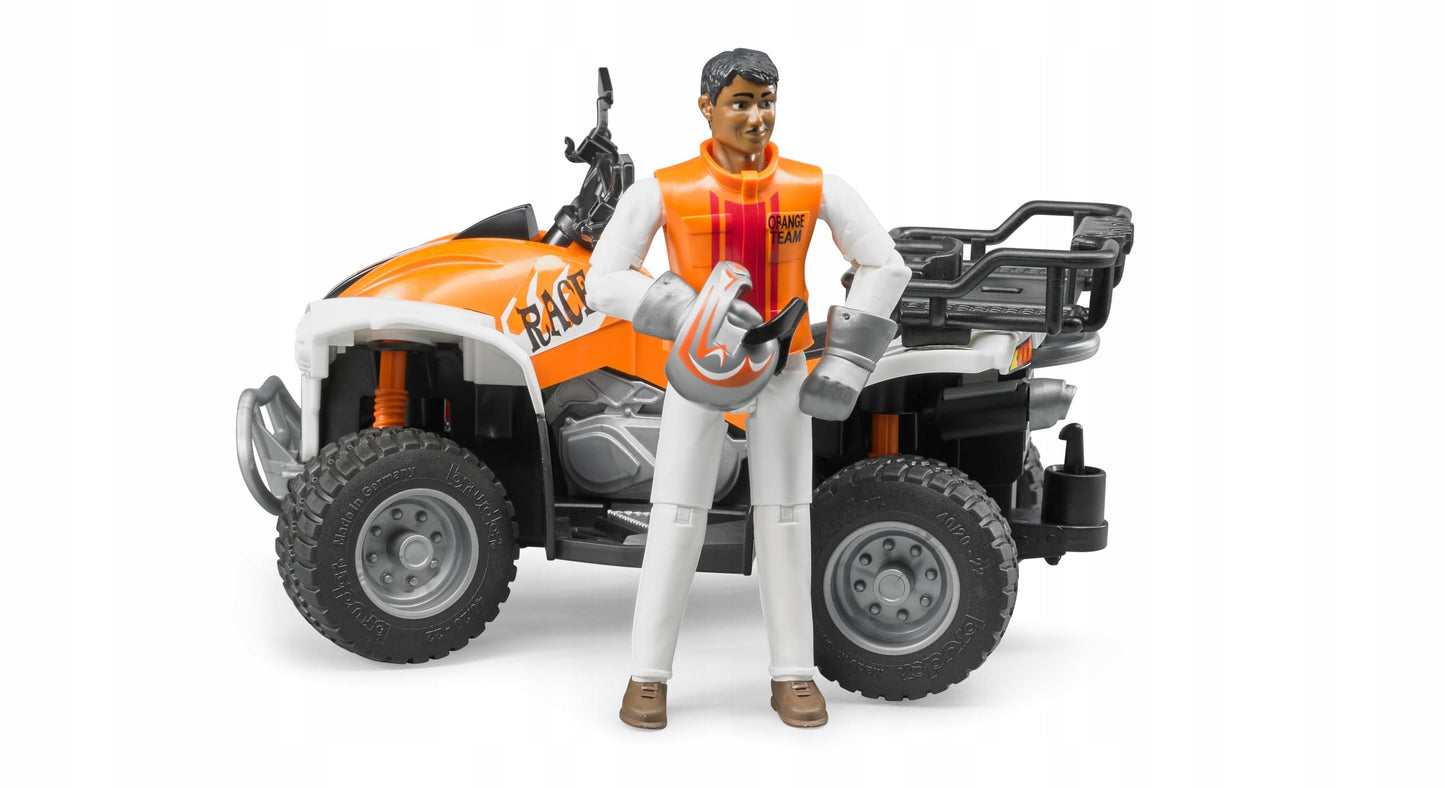 Bruder Quad with Driver – 1:16 Scale Off-Road Vehicle (Colors May Vary)
