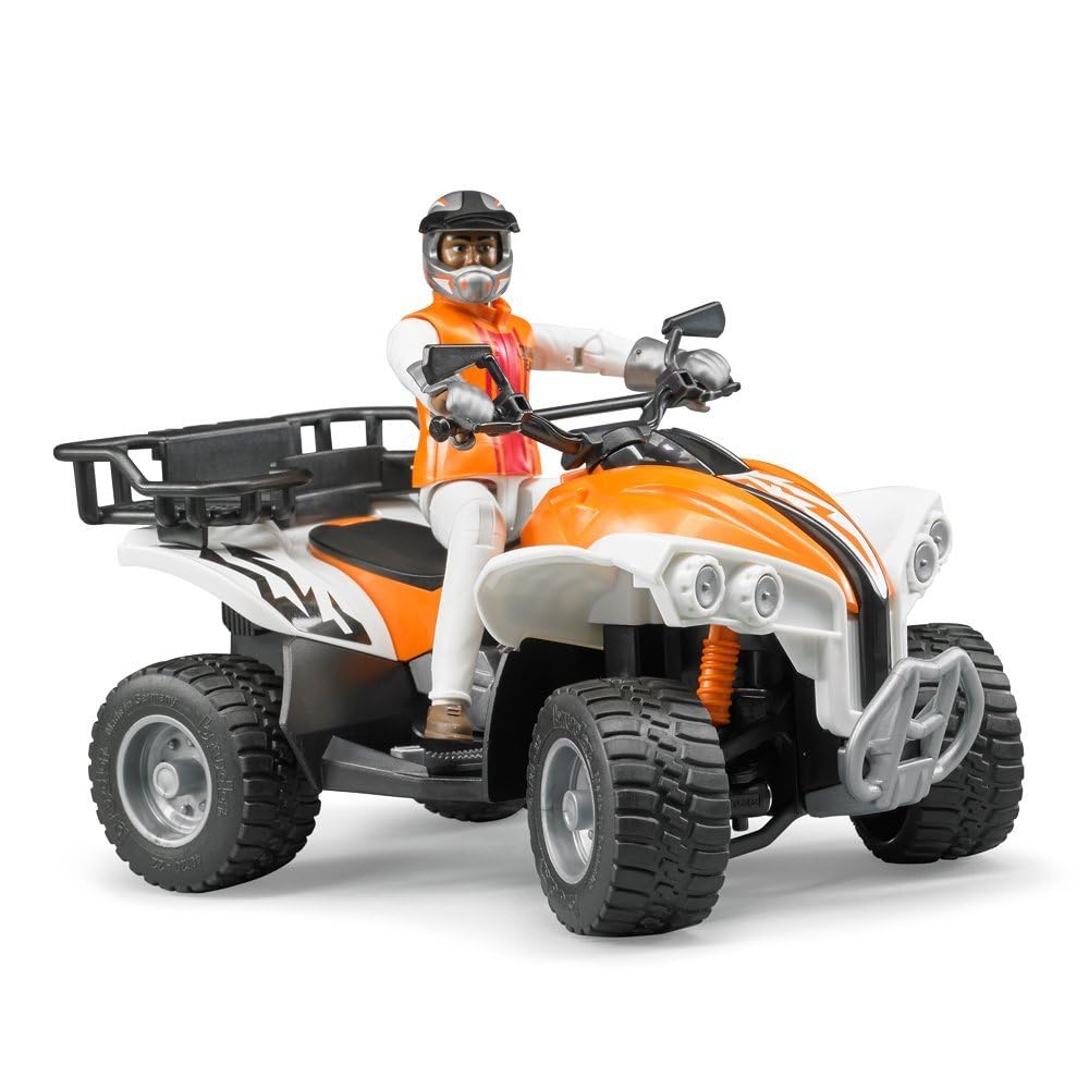 Bruder Quad with Driver – 1:16 Scale Off-Road Vehicle (Colors May Vary)