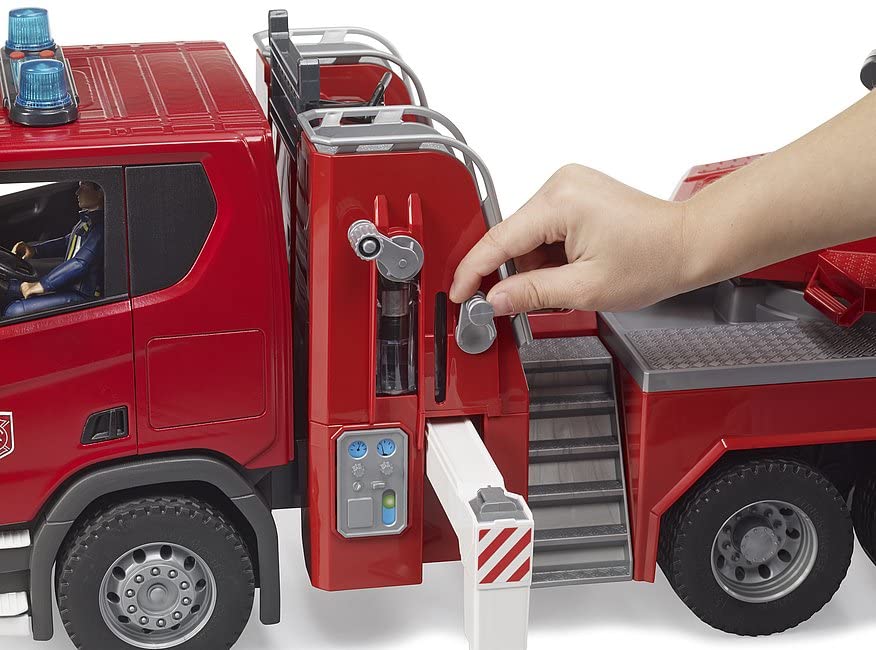 Bruder Scania Super 560R Fire Engine with Water Pump & L&S Module