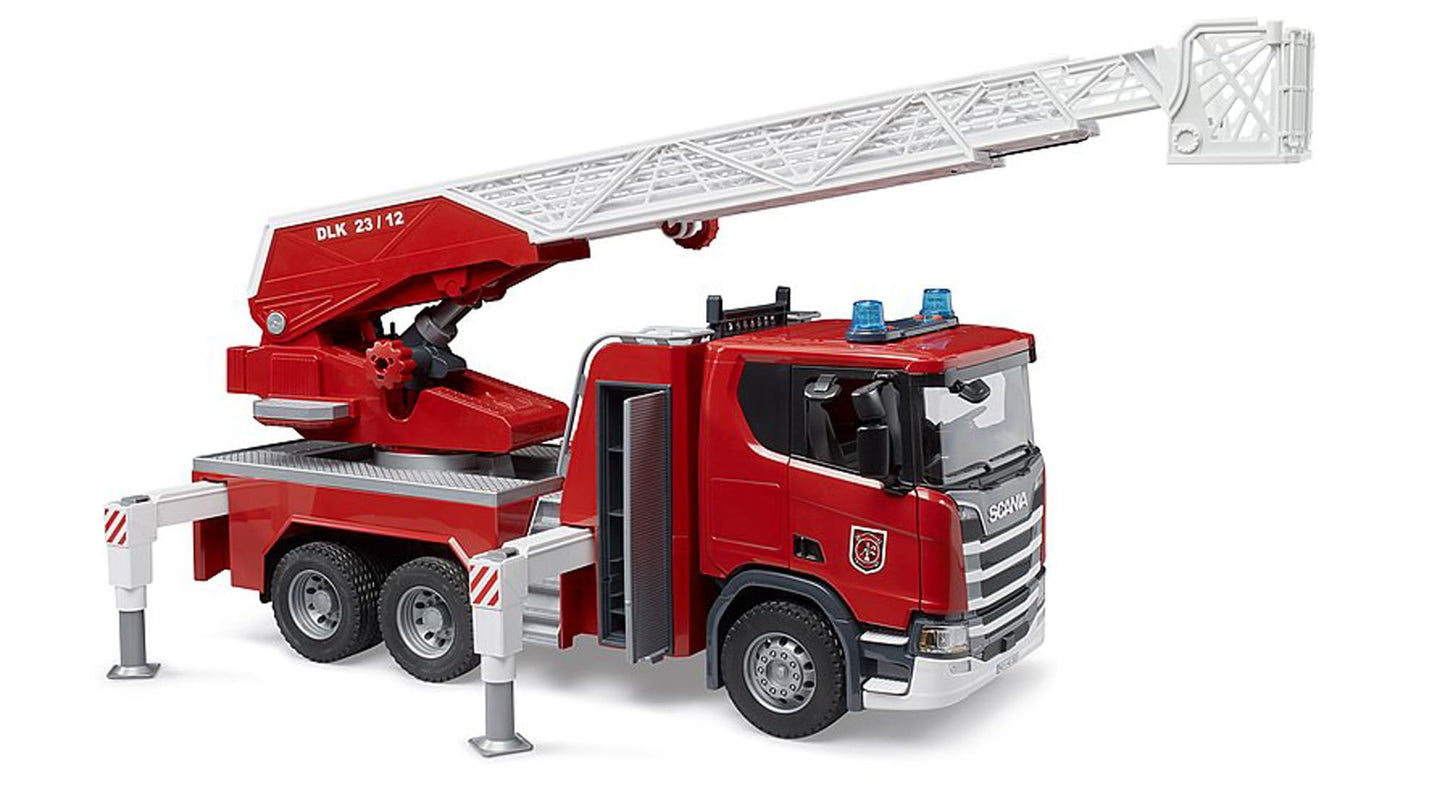 Bruder Scania Super 560R Fire Engine with Water Pump & L&S Module