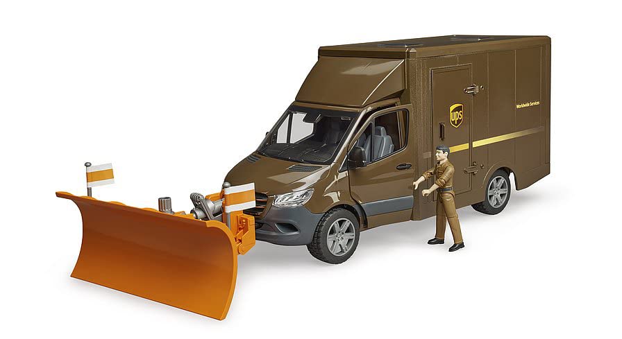 Bruder 02678 MB Sprinter UPS with Driver & Accessories – 1:16 Scale