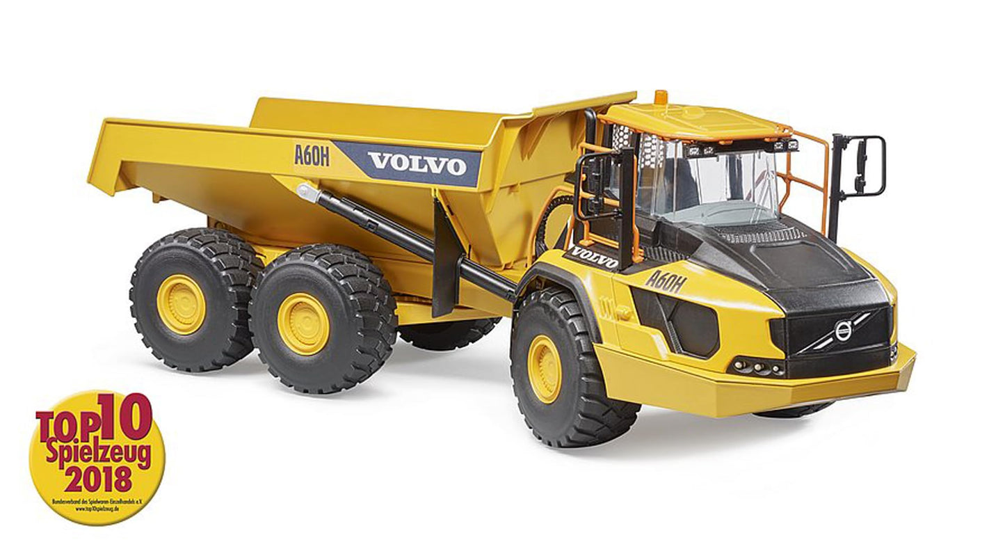 Bruder Volvo A60H Hauler 1:16 Scale — Realistic Off-Road Tipper