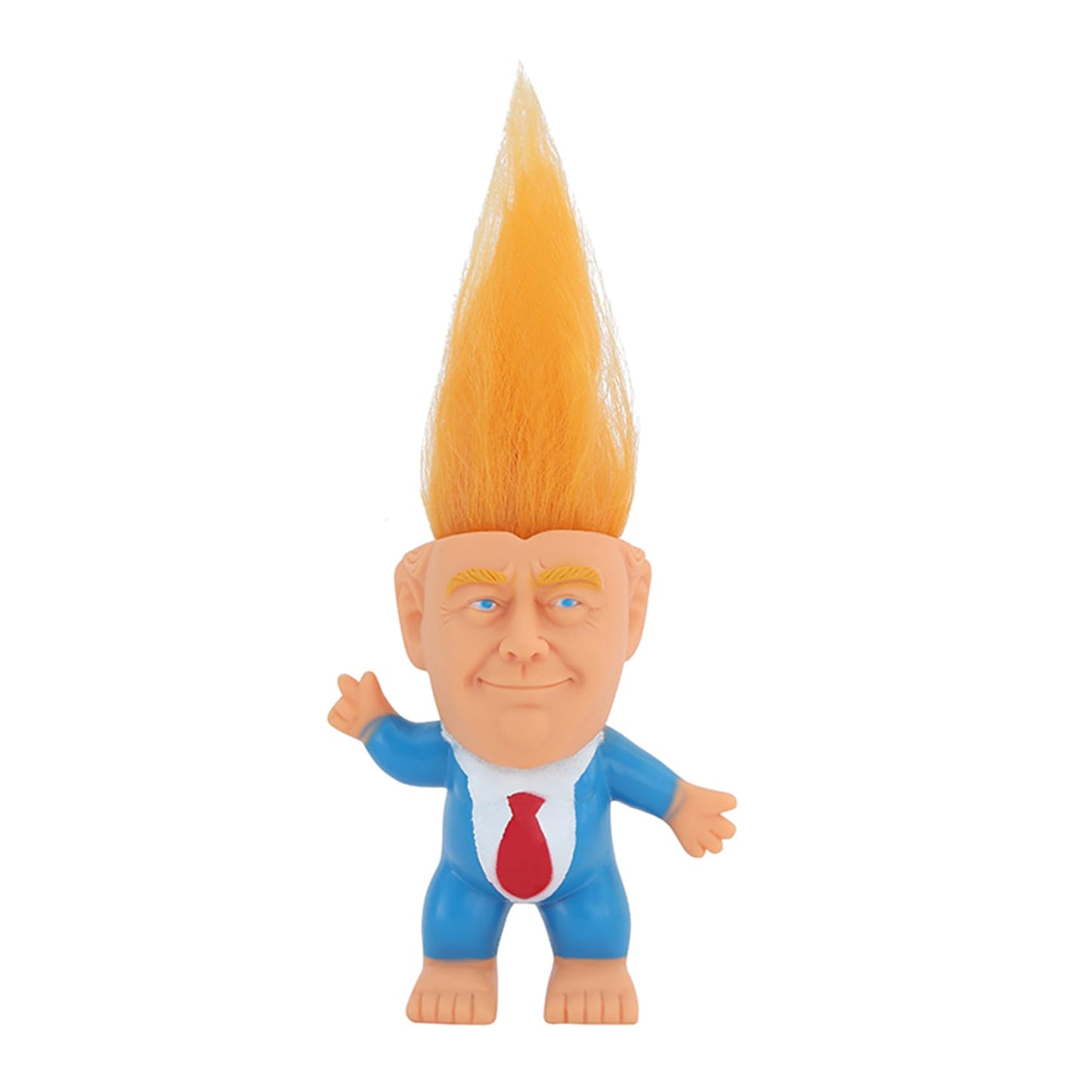 BSMTEBN Donald Trump Troll Doll – Rubber 3x4 Inch, Red Tie, Fun Desk Gift for Trump Fans (2025)