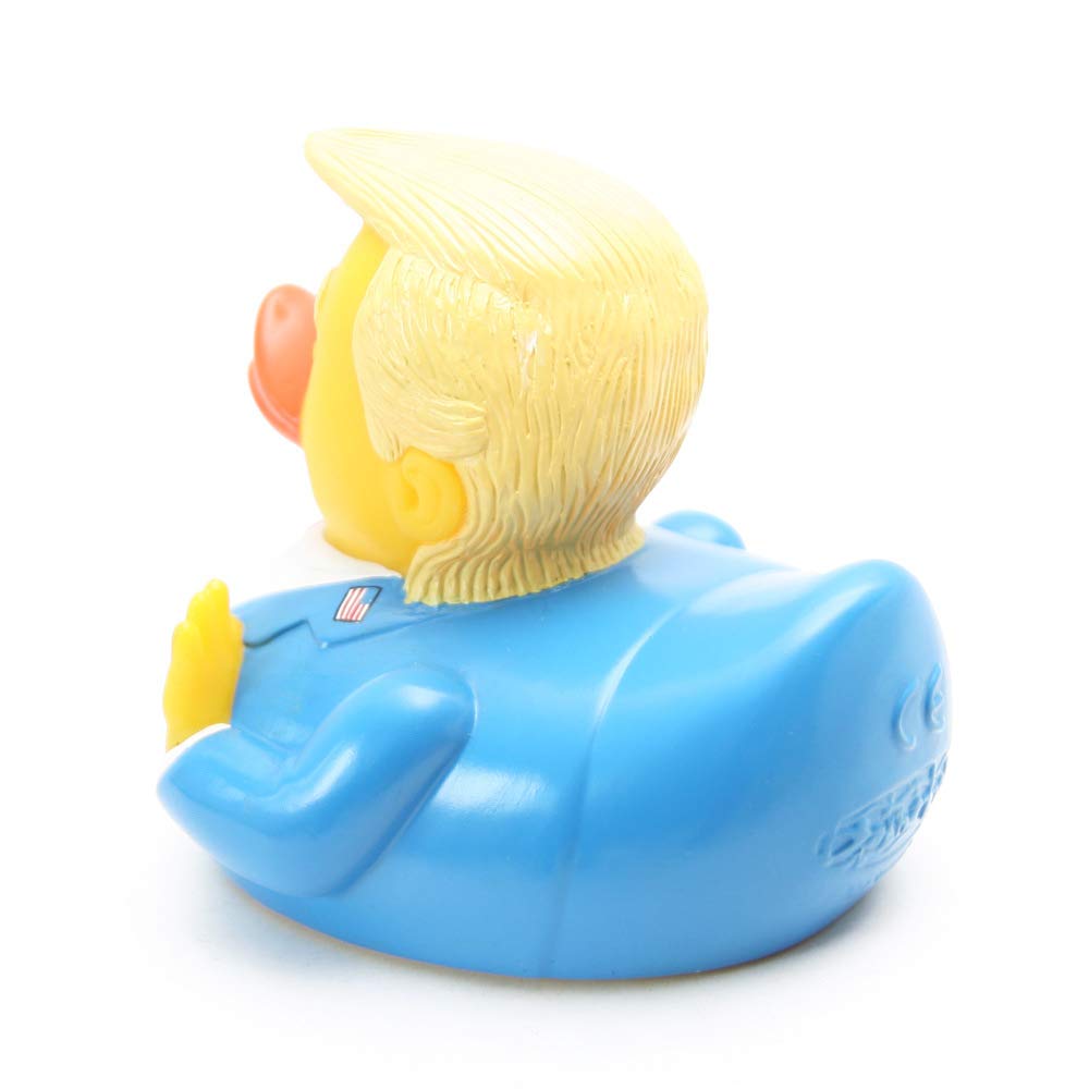 BSMTEBN Trump Bath Duck Toy – Squeaky Rubber Baby Bath Toy for Kids | Gift & Party Decor