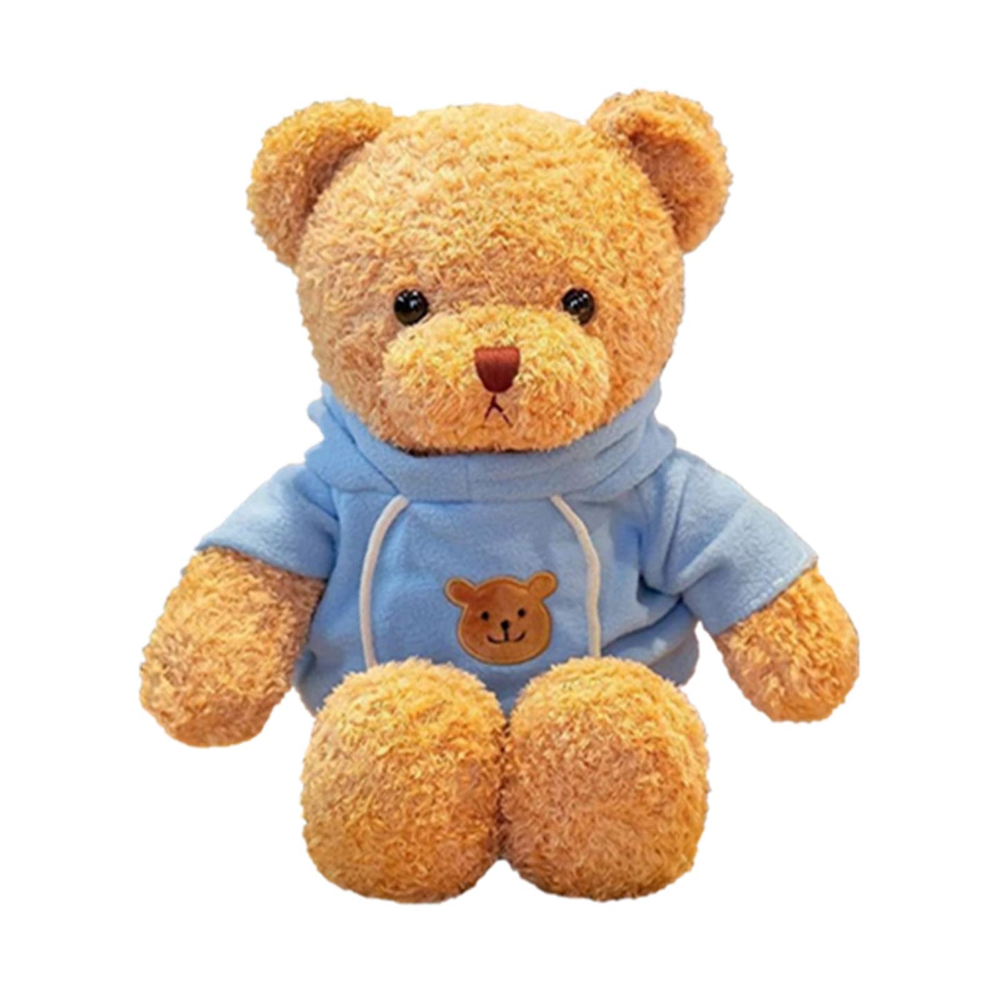 BSVOME 11.8-Inch Blue Teddy Bear – Soft Plush Stuffed Animal for Kids