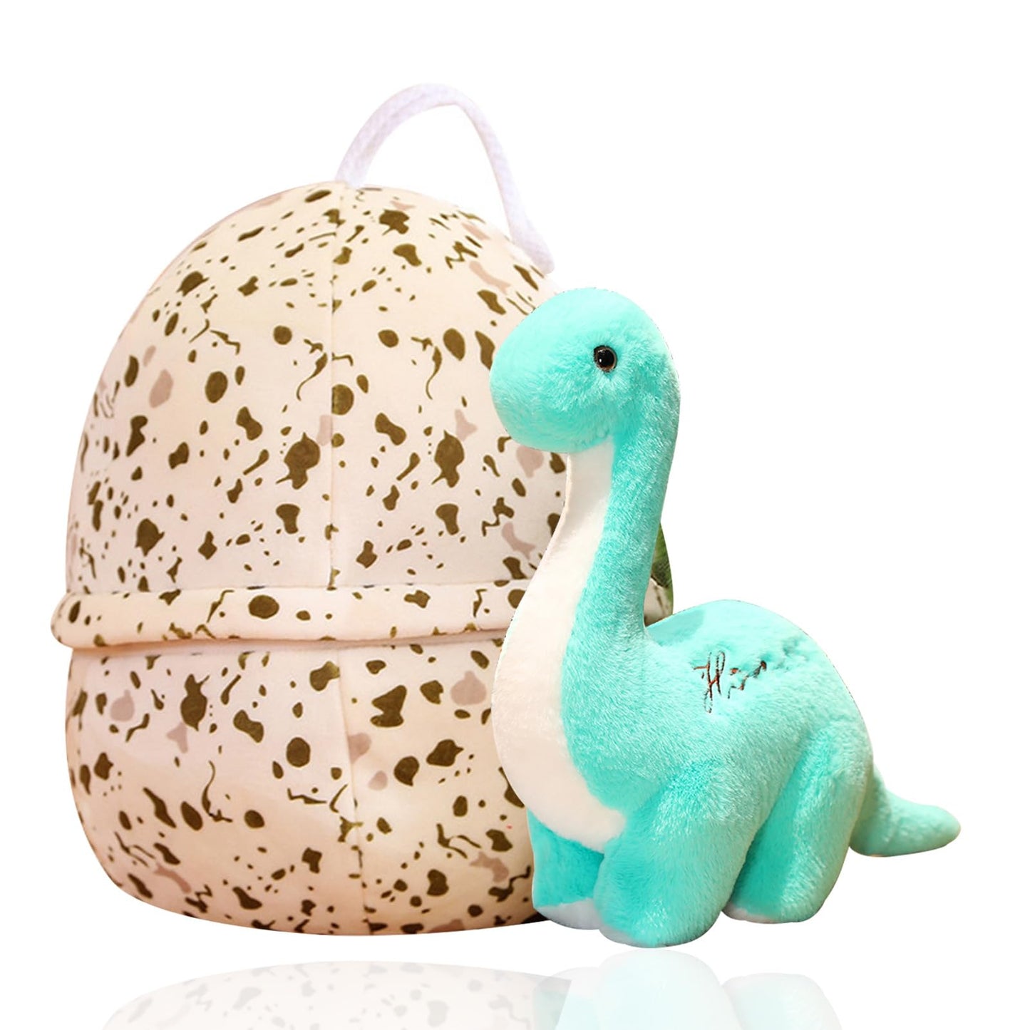 BUALR Dinosaur Stuffed Animal Toys – 9.8in Plush Egg Surprise