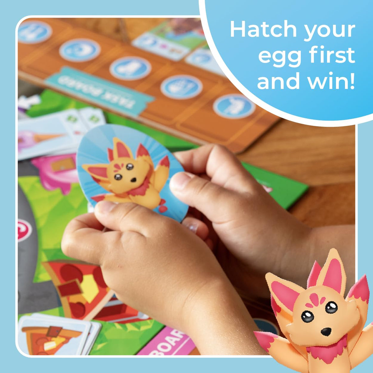 Buffalo Games Adopt Me Board Game – Egg Hatching Fun, Strategy for 2–4 Players (Ages 7+)