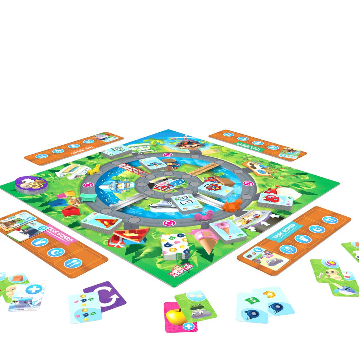 Buffalo Games Adopt Me Board Game – Egg Hatching Fun, Strategy for 2–4 Players (Ages 7+)