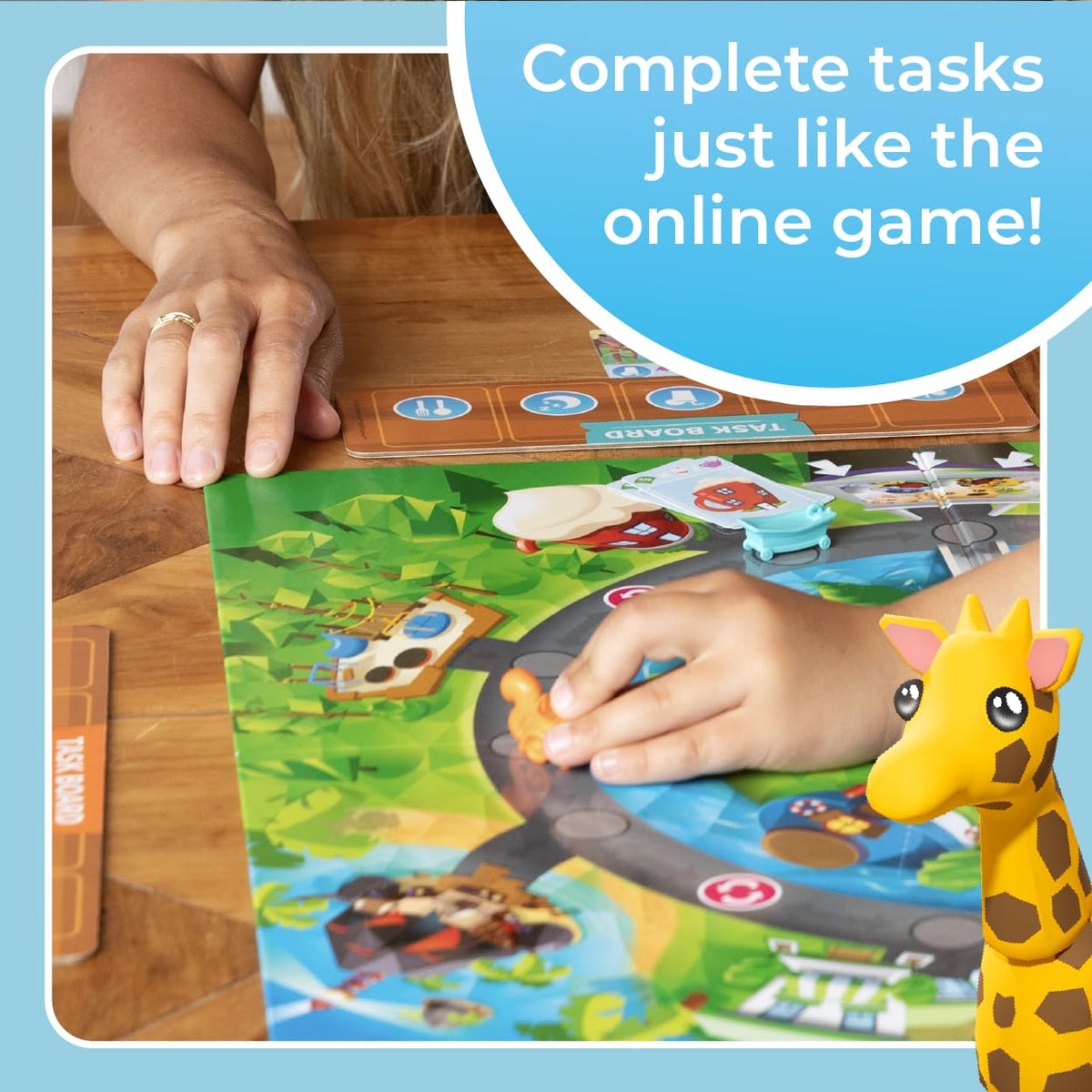 Buffalo Games Adopt Me Board Game – Egg Hatching Fun, Strategy for 2–4 Players (Ages 7+)