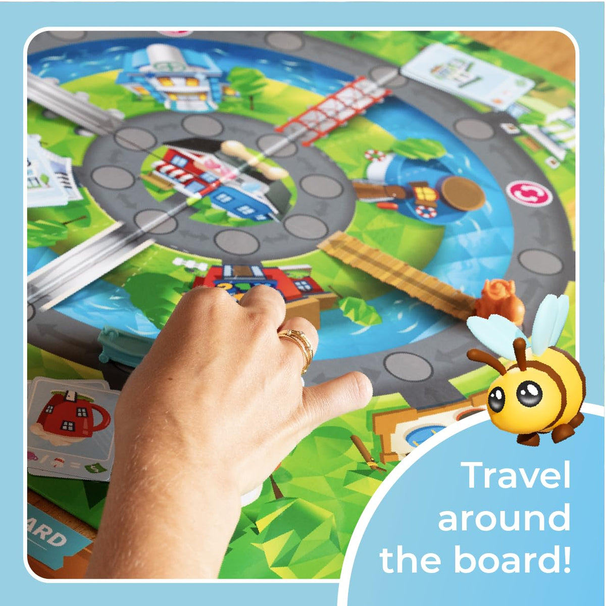 Buffalo Games Adopt Me Board Game – Egg Hatching Fun, Strategy for 2–4 Players (Ages 7+)