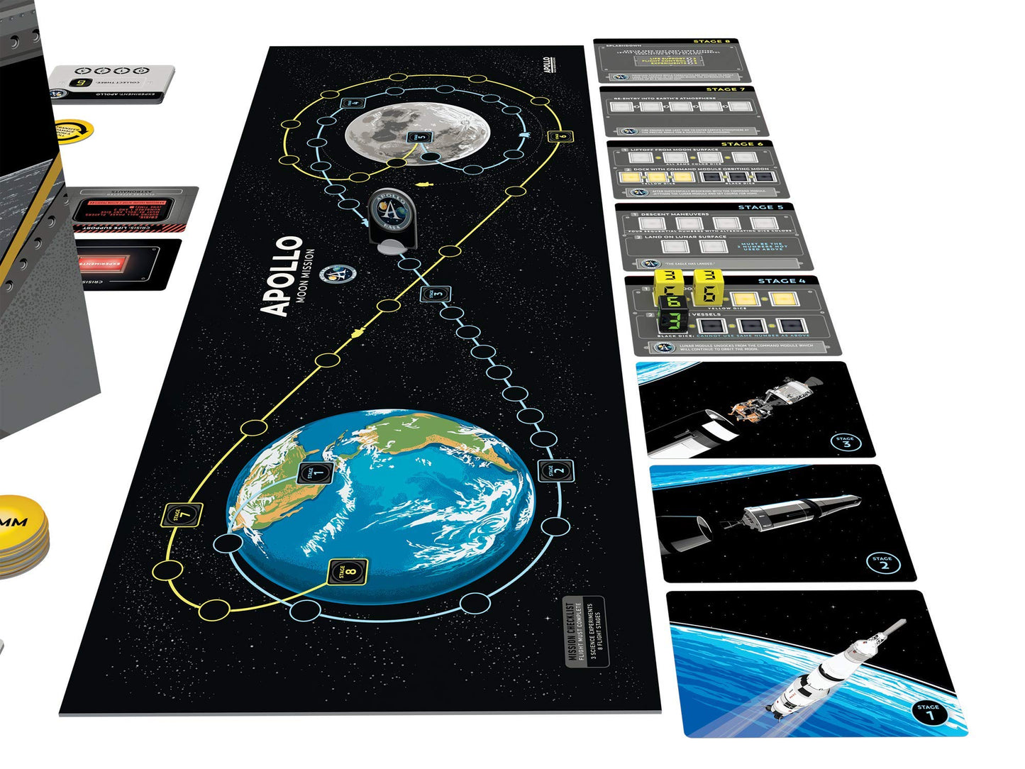 Buffalo Games Apollo Games NASA – Long Play Cooperative Space Mission
