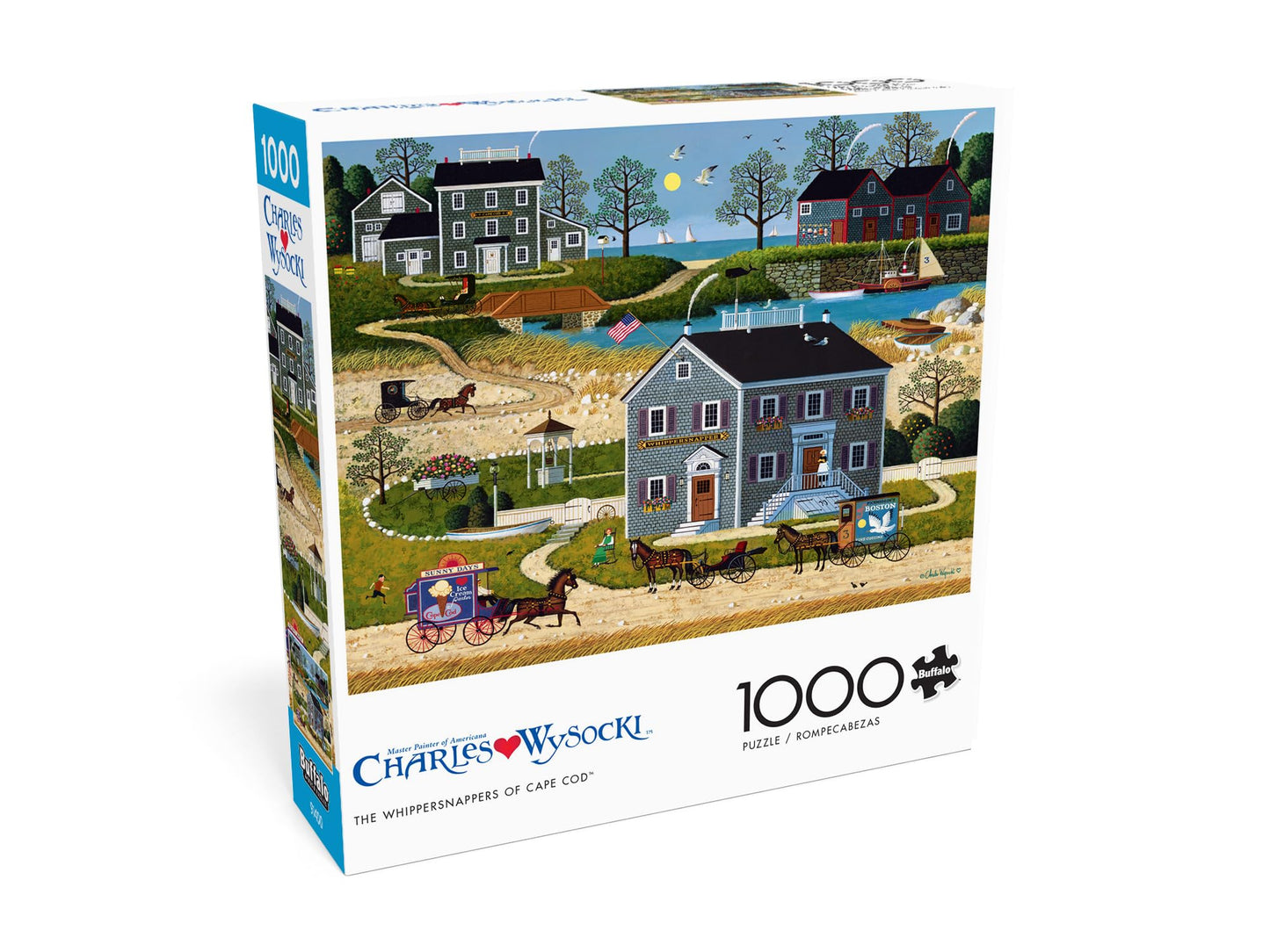 Buffalo Games - Charles Wysocki The Whippersnappers of Cape Cod 1000-Piece Puzzle