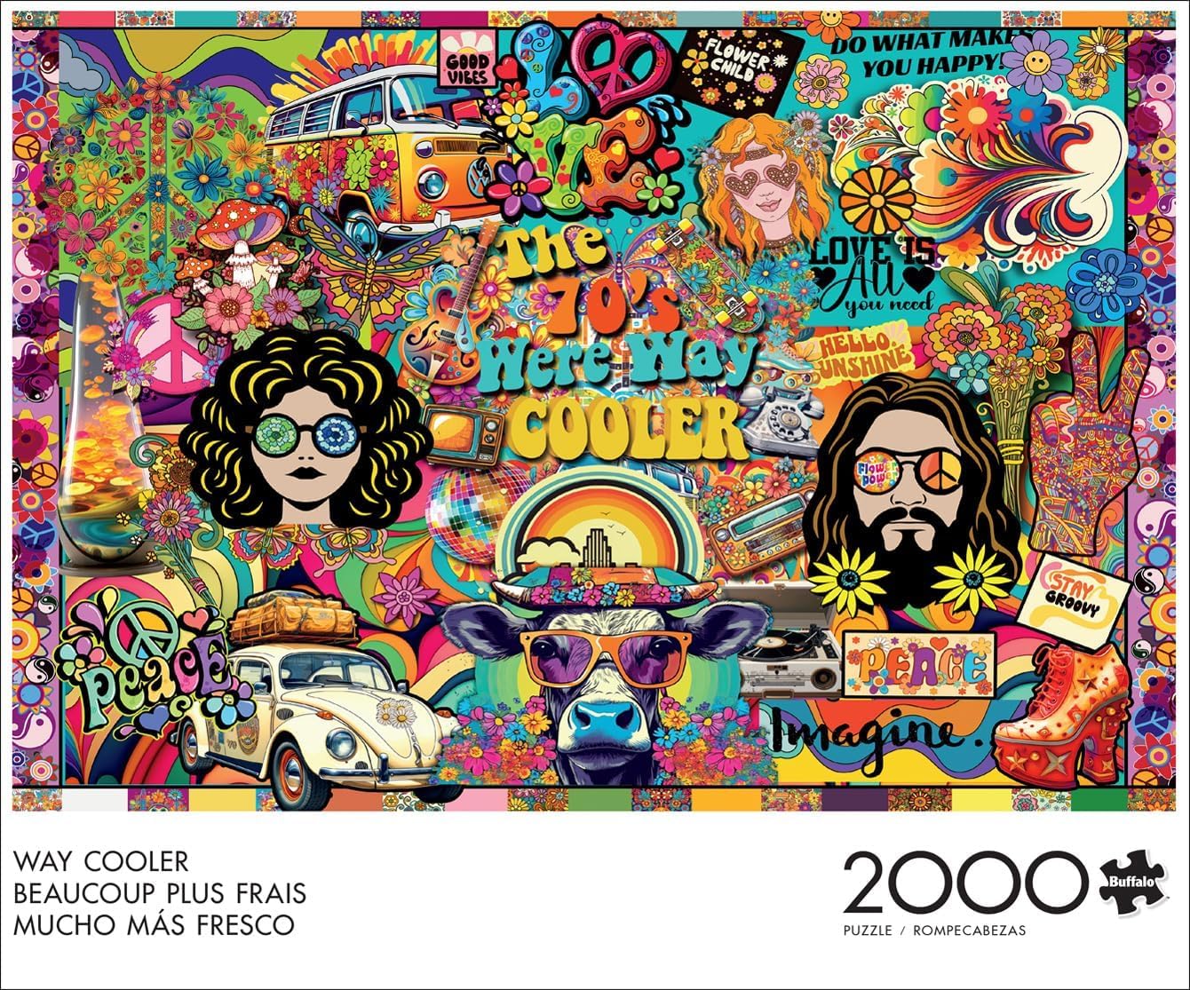Buffalo Games Way Cooler 2000-Piece Jigsaw Puzzle for Adults - 38.5 x 26.5 in