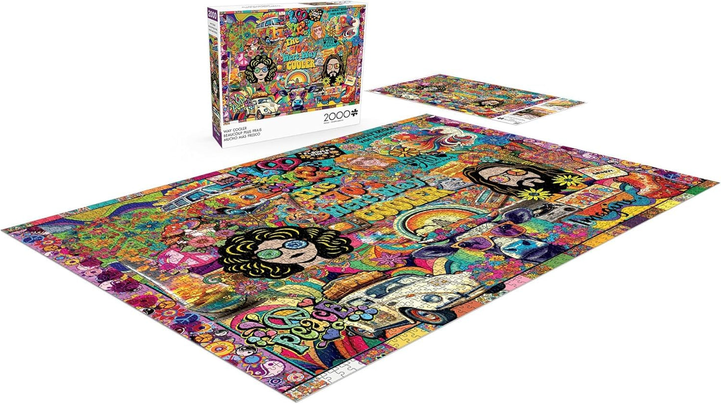 Buffalo Games Way Cooler 2000-Piece Jigsaw Puzzle for Adults - 38.5 x 26.5 in