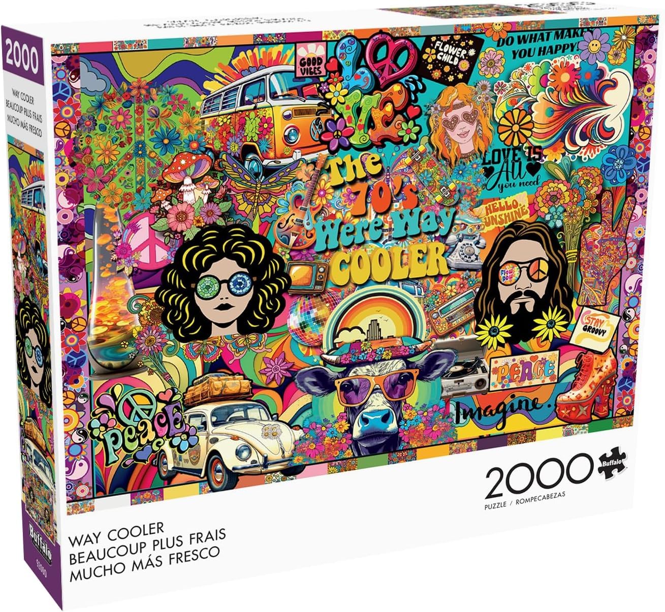 Buffalo Games Way Cooler 2000-Piece Jigsaw Puzzle for Adults - 38.5 x 26.5 in