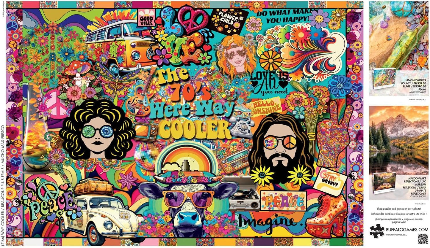 Buffalo Games Way Cooler 2000-Piece Jigsaw Puzzle for Adults - 38.5 x 26.5 in