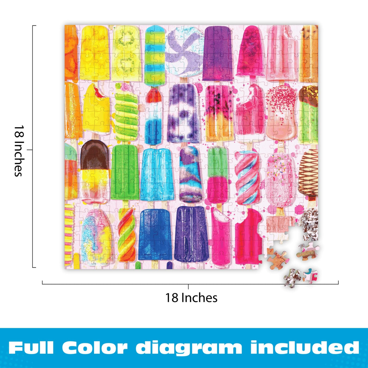 Buffalo Games Frosty Treats — Lars Stewart 300-Piece Large Puzzle for Adults (21.25 x 15 inches)