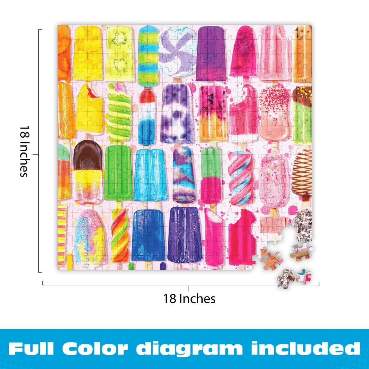 Buffalo Games Frosty Treats — Lars Stewart 300-Piece Large Puzzle for Adults (21.25 x 15 inches)