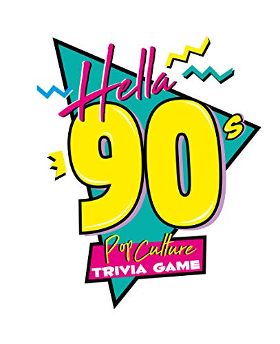 Buffalo Games Hella 90's Pop Culture Trivia Game Brown