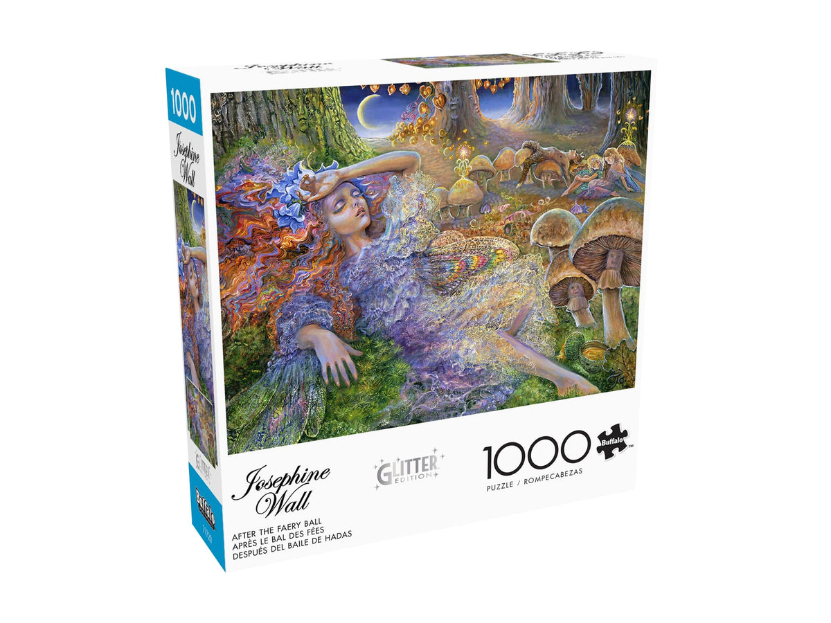 Buffalo Games Josephine Wall Glitter: After The Faery Ball 1000-Piece Jigsaw Puzzle