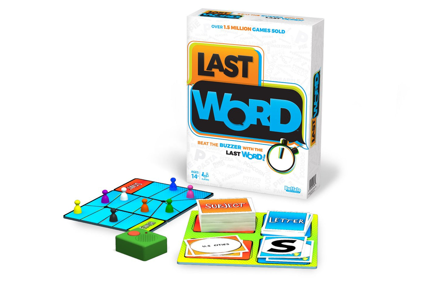 Buffalo Games LAST WORD: The Race to Have the Final Say | 2–8 Players, Ages 14+