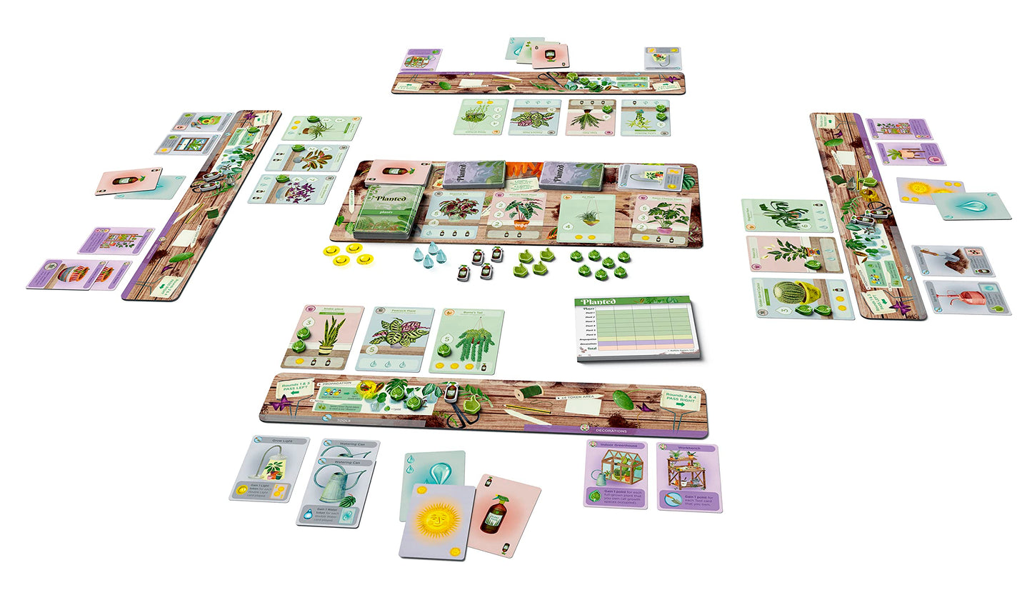 Buffalo Games Planted – Family Plant Care Board Game (2-5 players)