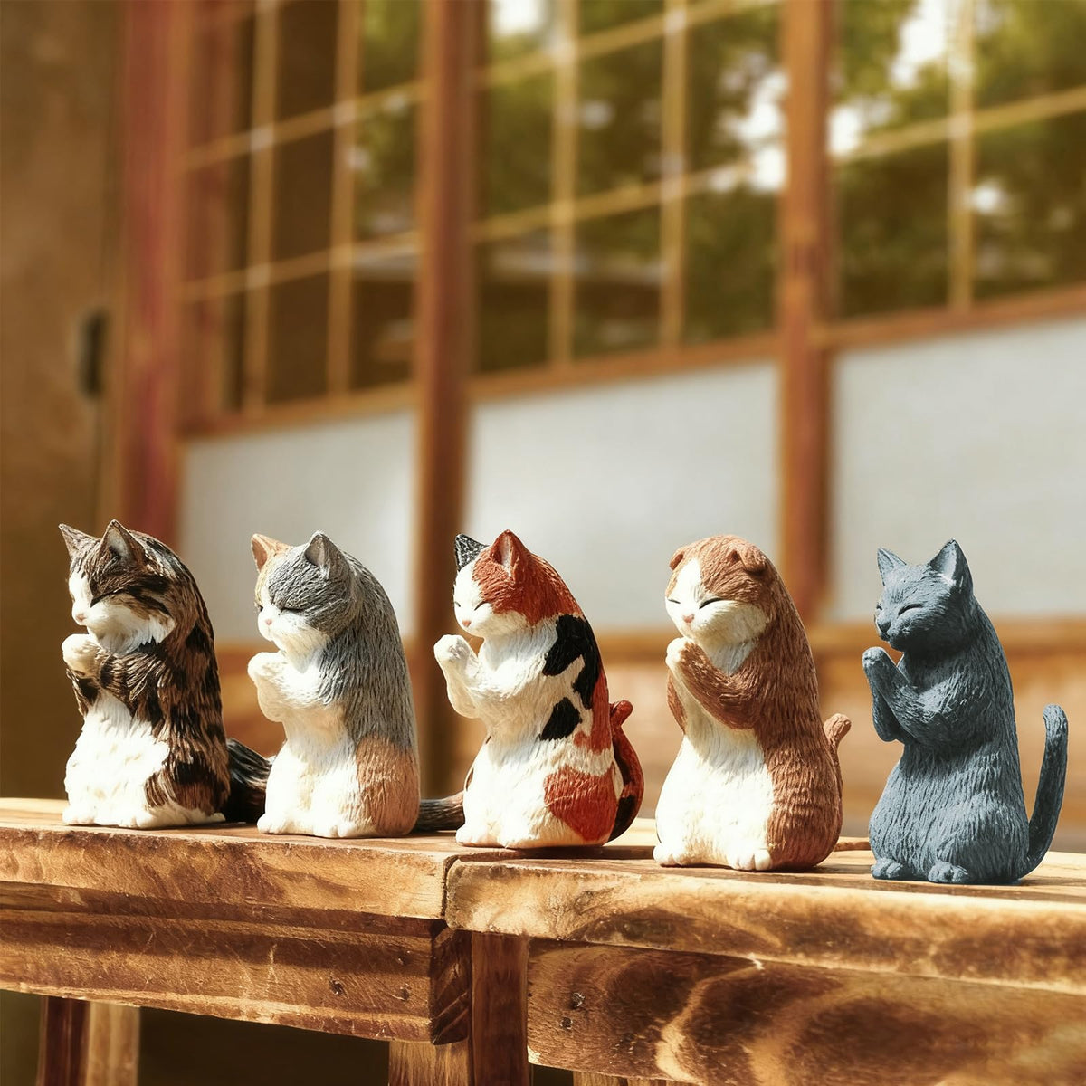 BUKURONEKO Cat Blind Box (1 Pack) – Japanese Mystery Series Mini Figurines