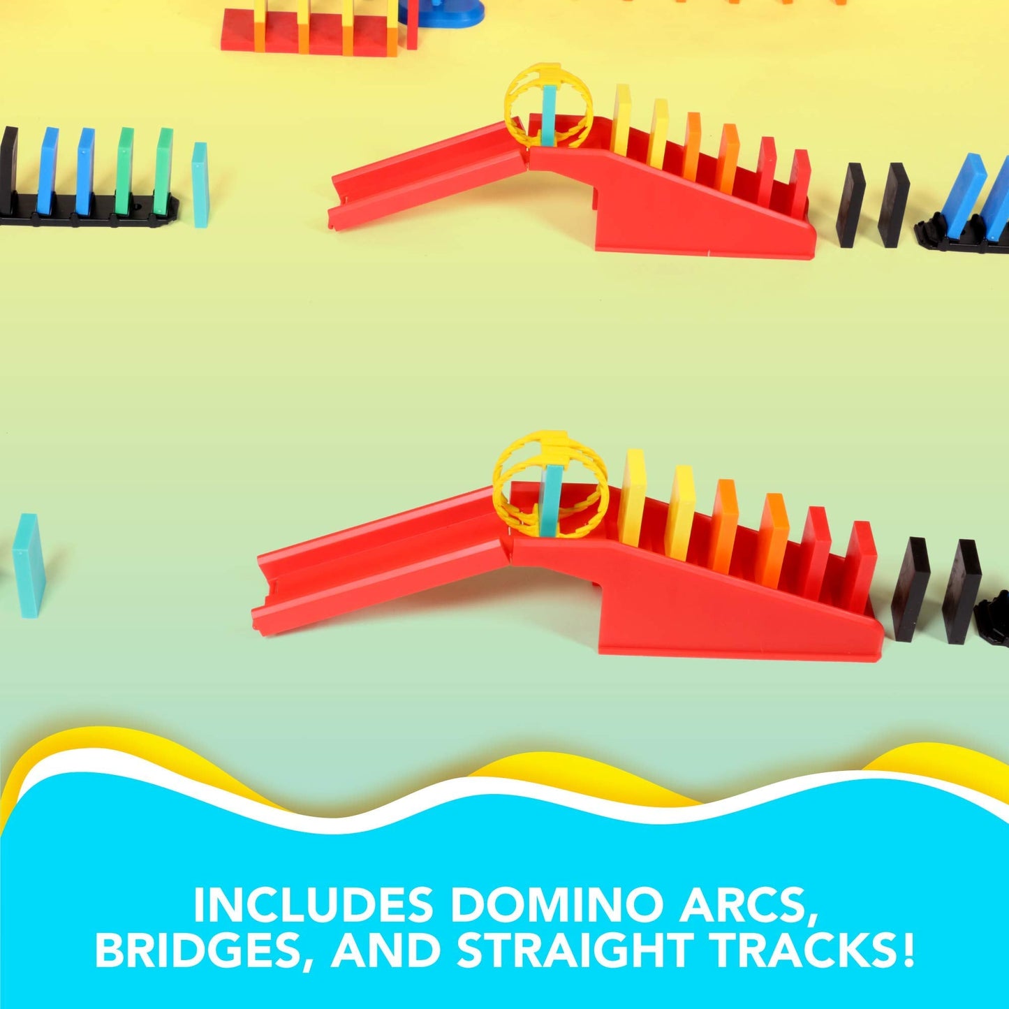 Bulk Dominoes Pro-Domino Kit | STEM & Family Domino Set