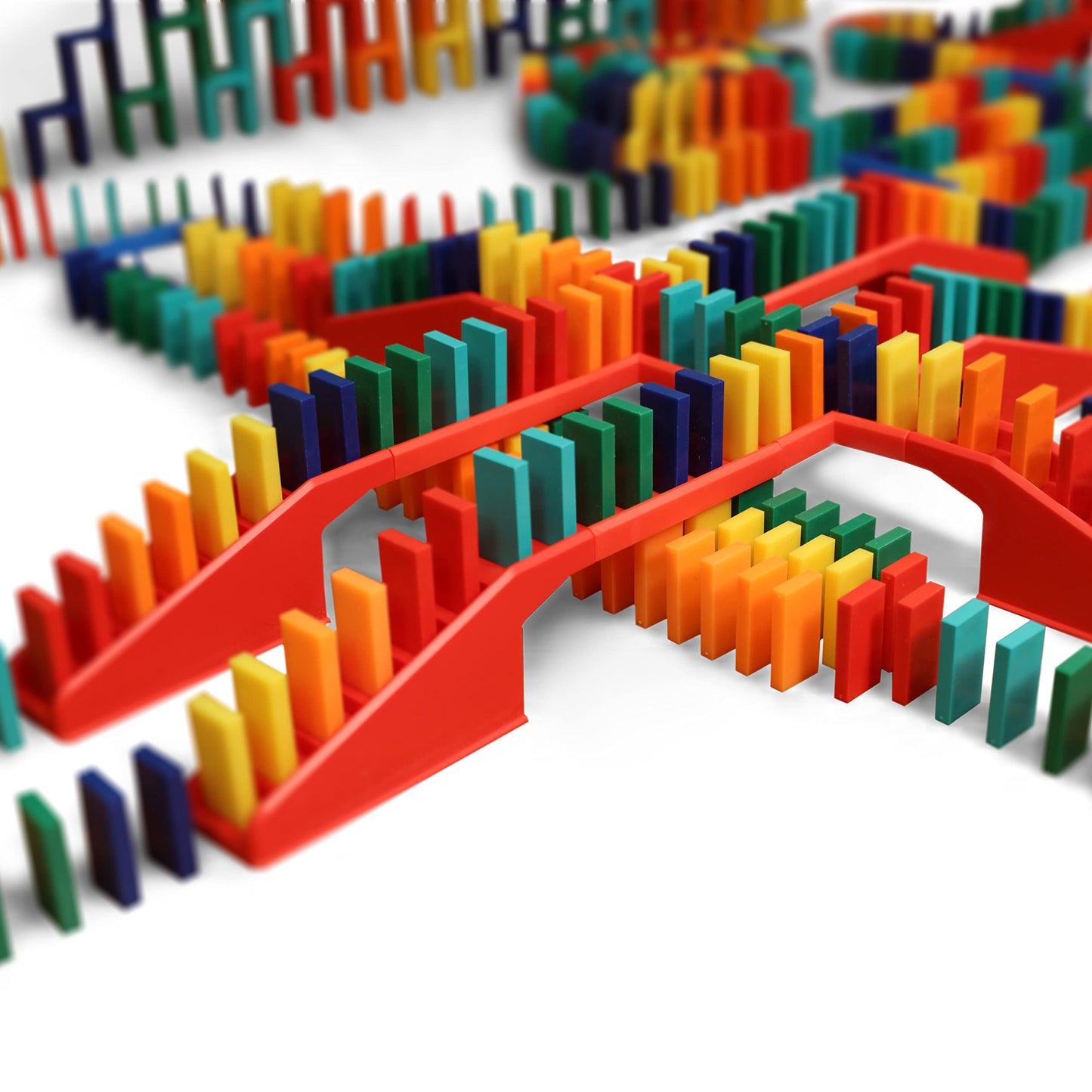 Bulk Dominoes Pro-Domino Kit Master | STEM Dominoes Set for Kids & Family