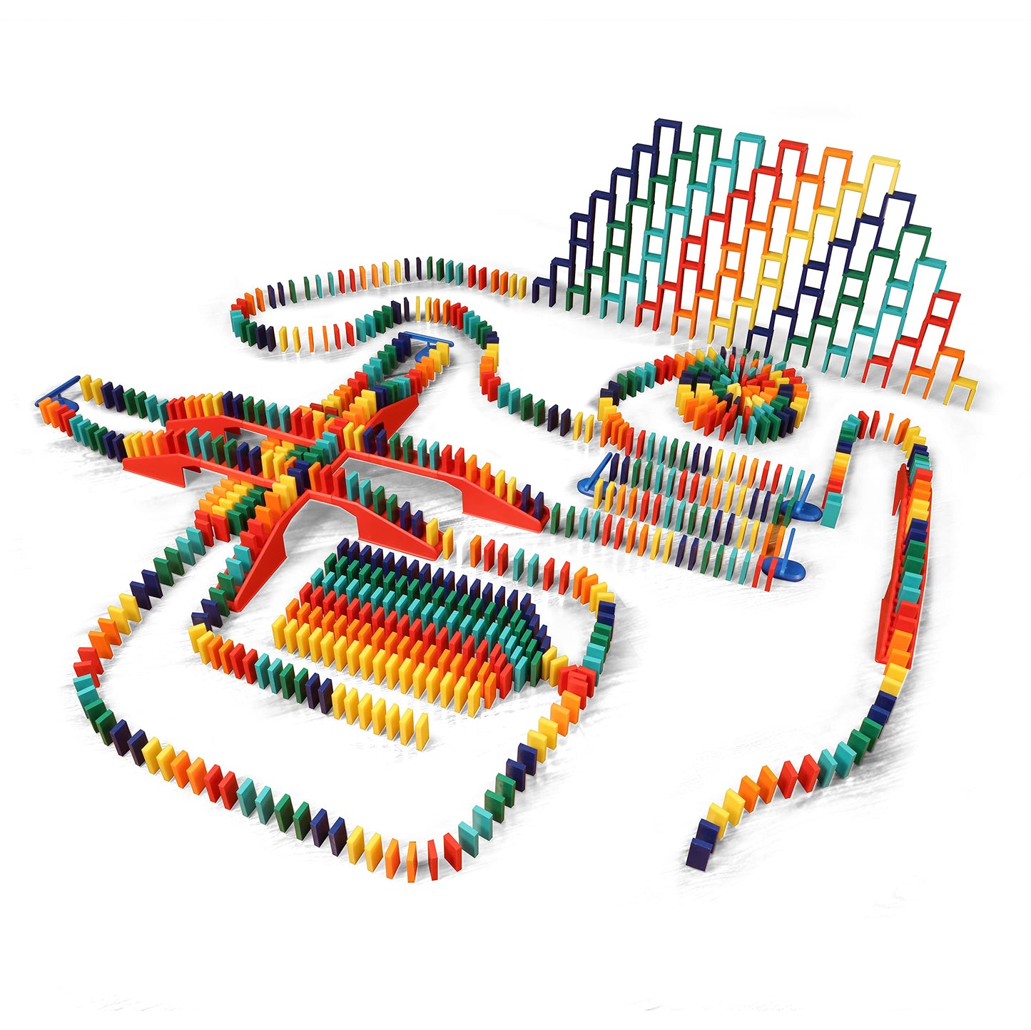 Bulk Dominoes Pro-Domino Kit Master | STEM Dominoes Set for Kids & Family