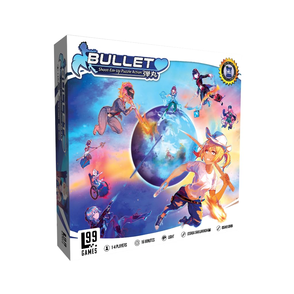 Bullet Heart by Level 99 Games – Puzzle-Battle Tabletop Game for 1-4 Players