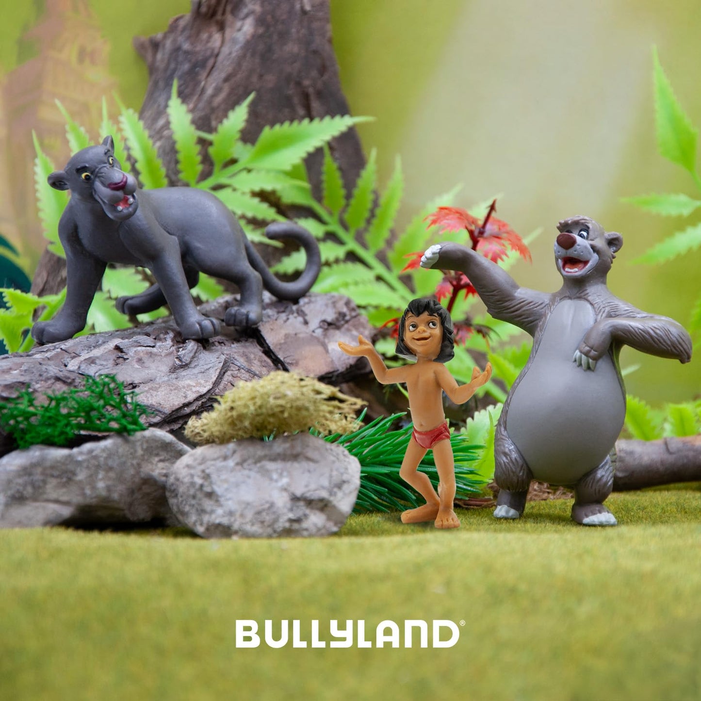Bullyland Kaa Action Figure – 4.92-inch, Colorful Hand-Painted Toy for Ages 3+